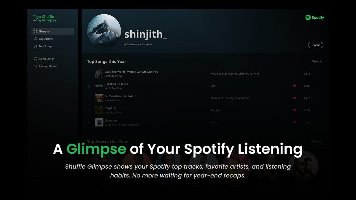 Shuffle Glimpse